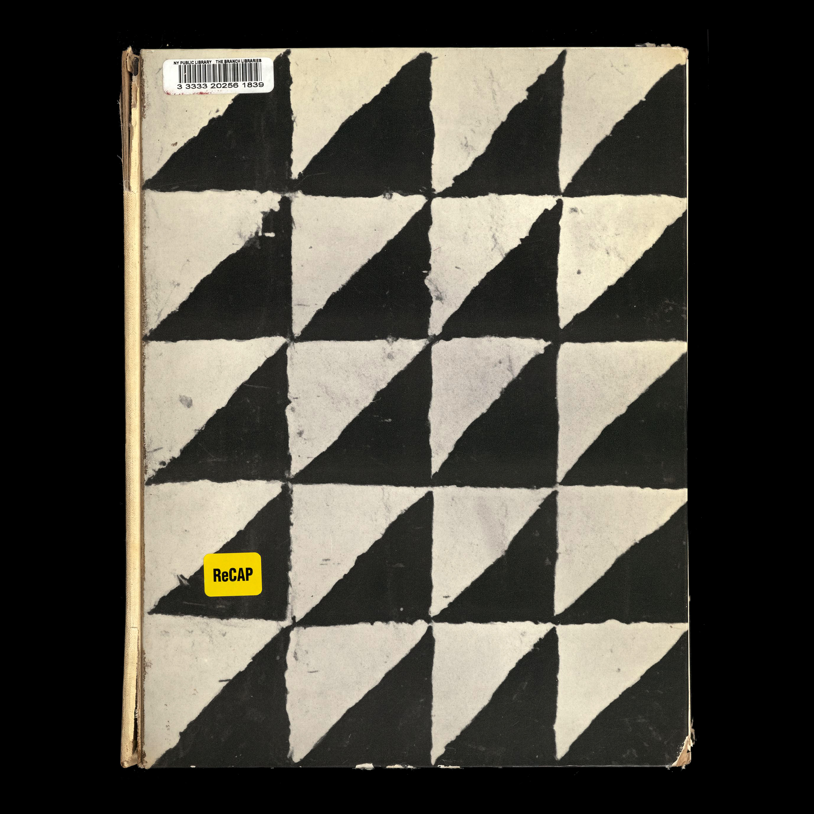 Image of the front cover of Africa by Emil Schulthess. ReCAP and barcode stickers are visible.